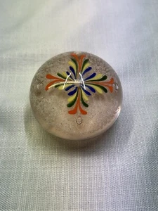 Antique Glass Art  Paperweight - Picture 1 of 5