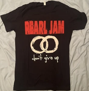 PEARL JAM DON’T GIVE UP 2022 TOUR HERREN MEDIUM BLACK T-SHIRT NEU - Bild 1 von 5