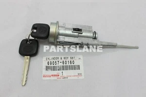 Toyota Land Cruiser OEM Ignition Switch Lock Cylinder Key Set 69057-60160 - Picture 1 of 2
