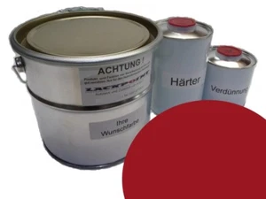 Juego de pintura de coche 2K de 1,75 litros adecuado para Opel 500 Flamencorot Oldtimer Lackpoint - Imagen 1 de 1