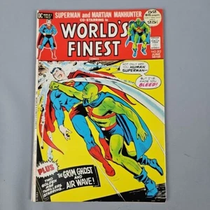 Superman and the Martian Manhunter World's Finest #212 FN/FN+ 1972 - Foto 1 di 9