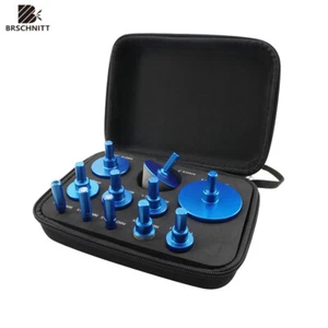 Kit de brocas de perforación de diamante Juego de sierra de agujero de 11 piezas para vástago triangular de granito para azulejos - Imagen 1 de 9