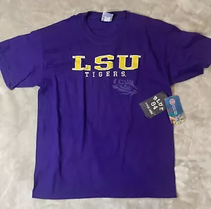 LSU Youth Medium TShirt 100% Cotton - Picture 1 of 3
