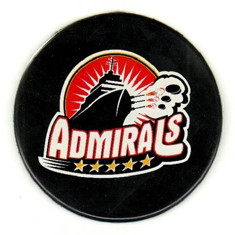AHL TEAM LOGO style NORFOLK ADMIRALS 2012-2015 PUCK DEFUNCT - #BL Cover