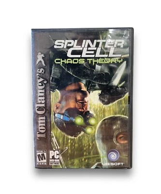 Tom Clancy's Splinter Cell: Chaos Theory (PC, 2005) Big Box 100% COMPLETE BOX! - Image 1 of 3