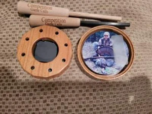 Personal Picture "2 sided Glass/Slate Call" Cherry Pot, 2 Strikers FREE SHIPPING - Picture 1 of 4