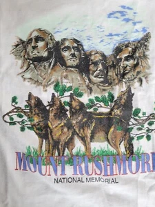 Vintage Mt. Rushmore Shirt Destination Tee South Dakota Mount Rushmore Kids Med - Picture 1 of 8