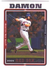 2005 Topps Chrome Baseball Card #5 Johnny Damon
