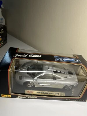 Maisto 1993 McLaren F1 Original Box 1:18 Scale Special Edition Diecast #3181 - Image 1 of 4