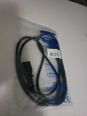 C2G 03130 18 AWG Replacement Power Cord With 3 Pin Connector for Computers New - Image 1 of 3