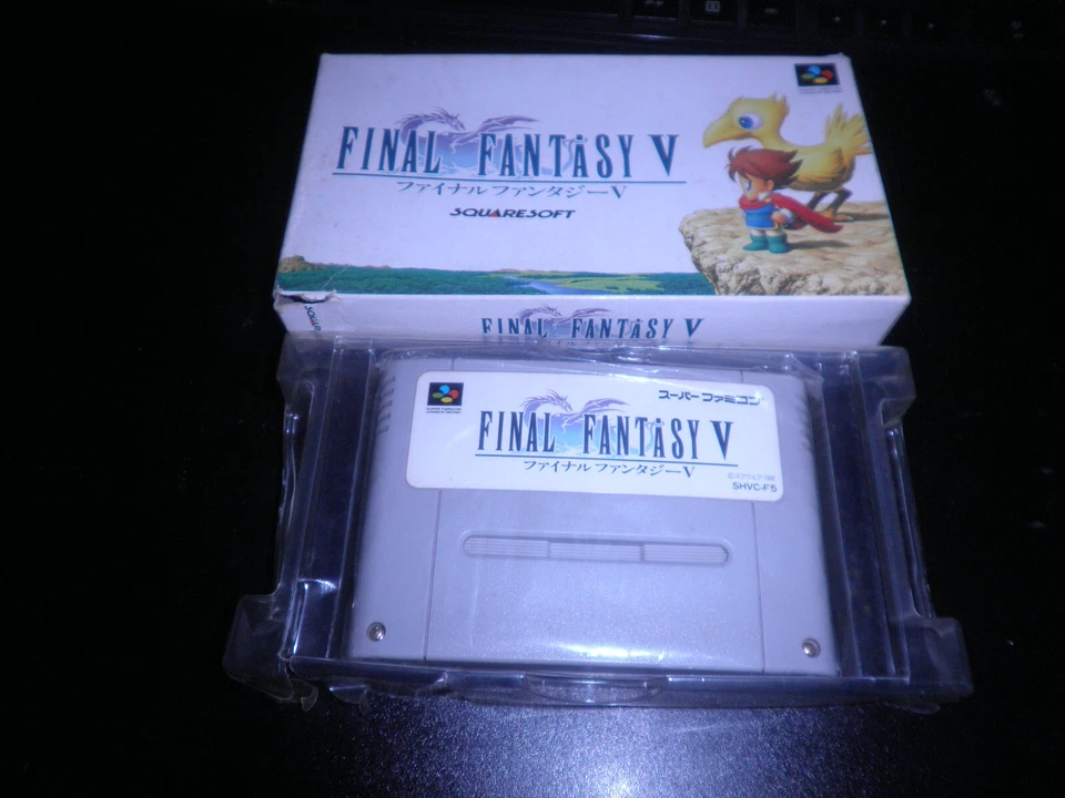 Super Nintendo sfc Snes Super Famicom - final fantasy V - boxed jap - Image 1 of 1