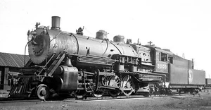 2J791 NEG/RP 1935 GREAT NORTHERN RAILROAD 282 LOCO #3000 BRECKENRIDGE MN - Picture 1 of 1