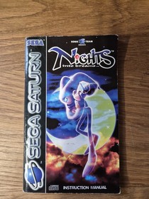 Nights into Dreams - Sega Saturn UK Pal Instructions Only
