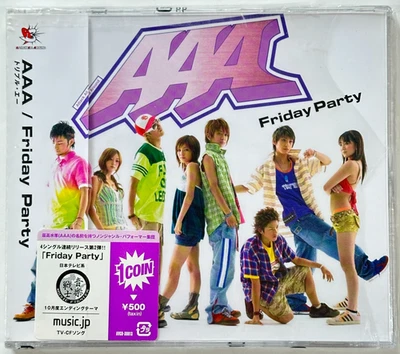 AAA - Friday Party CD Maxi Single New Factory Sealed Japan Import Avex Trax Foto 1 de 2