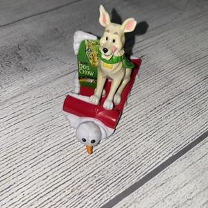 Weihnachtsschmuck 2008 Marley and Me Purina Hund Chow Werbung Kunststoff 3,5" - Bild 1 von 7