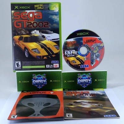 Sega GT 2002 & JSRF CIB W/ Manuals - Xbox - Image 1 of 4