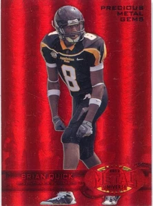2012 Fleer Retro - BRIAN QUICK - Skybox Metal Universe Precious Metal Gems /100 - Picture 1 of 1