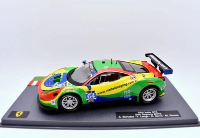 Modellino auto Ferrari 458 italia GT3 racing collection scala 1:43 ixo diecast l - Immagine 1 di 4