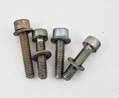 4 arandelas de pernos hexagonales Allen h5 Porsche 944 82-91 carrocería del acelerador a colector Foto 1 de 4