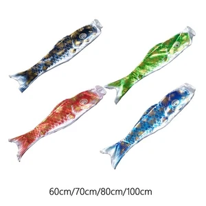 4Pcs Japanese Windsock Carp Flag Japanese Carp Windsock - Bild 1 von 7