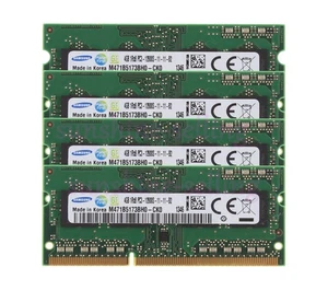For Samsung 4GB 1RX8 DDR3 1600MHz PC3-12800S 204PIN SO-DIMM Laptop Memory RAM - Picture 1 of 7