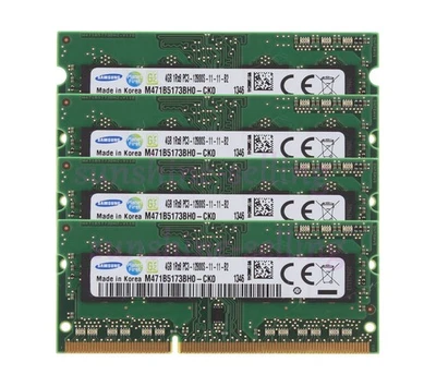 For Samsung 4GB 1RX8 DDR3 1600MHz PC3-12800S 204PIN SO-DIMM Laptop Memory RAM - Image 1 of 4