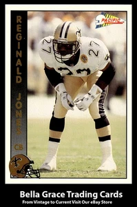 1992 Pacific Reginald Jones #207 New Orleans Saints - Picture 1 of 2