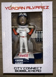 Yordan Alvarez City Connect Bobblehead 2025 Houston Astros SGA 8/11 Displayed - Picture 1 of 3