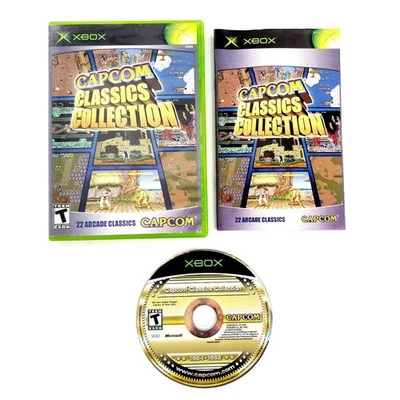 Capcom Classics Collection (Microsoft Xbox, 2005) Complete Tested & Works - Image 1 of 4