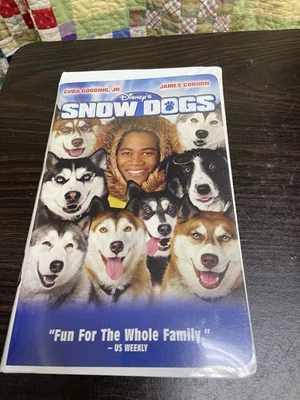Disney’s Snow Dogs VHS 2002 Cuba Gooding Jr Movie Play Tested - Image 1 of 4