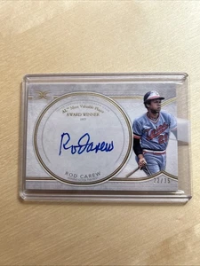 2018 Topps Definitive Rod Carew Legendary Auto /35 Twins HOF - Bild 1 von 2