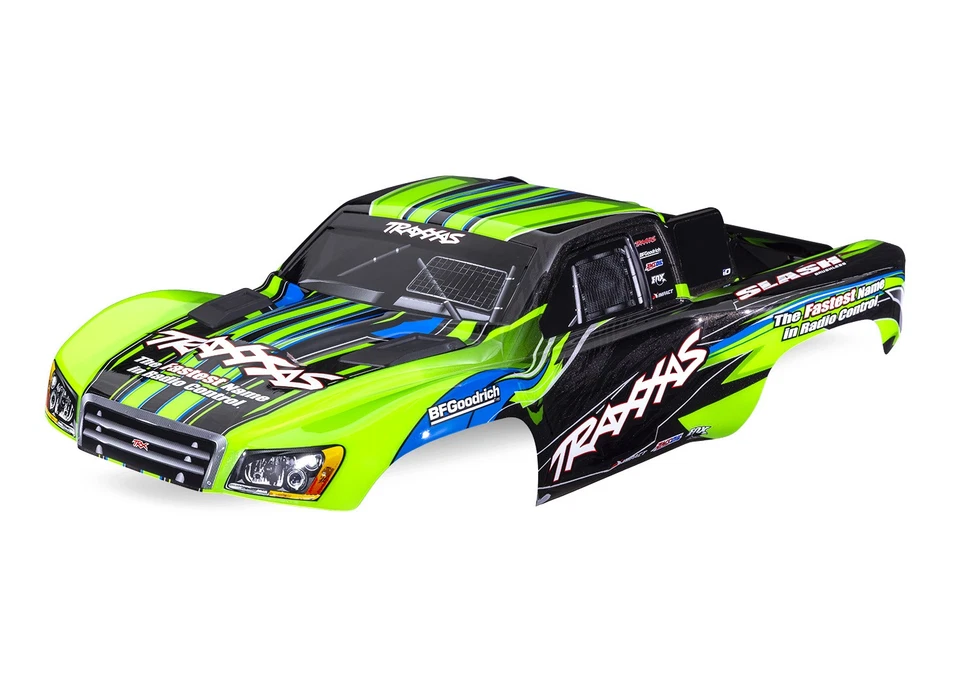 Traxxas 1/10 Slash 4x4 VXL HD * Body Green * 5924-GRN
