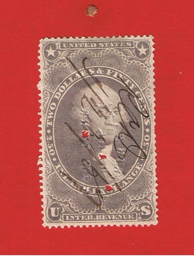 #R84c  VF used   Revenue  Stamp  Free S/H - Image 1 of 1