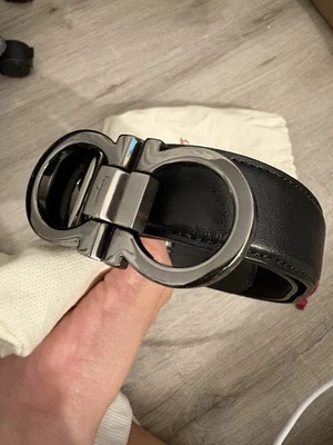 Пояс Ferragamo черный Salvatore  - Изображение 1 из 3