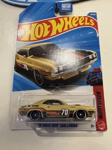 2026 HOT WHEELS GOLD '70 DODGE HEMI CHALLENGER 4/10 NIGHTSPEED 36/250 - Bild 1 von 2