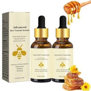 2 Stück Bienengift Serum - Anti-Falten-Serum mit Niacinamid&Hyaluronsäure - Bild 1 von 7