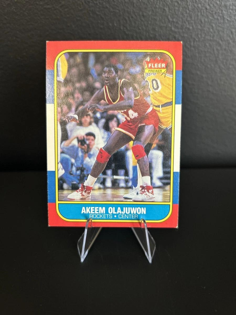 Hakeem Olajuwon Basketball Sports Trading Cards & Accessories