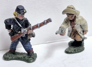 Miniaturas vintage de la Guerra Civil Americana Dixon Mint 25 mm, peltre  - Imagen 1 de 15
