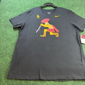 Men's Nike Black USC Trojans Traditions T-Shirt Size 2XL COLLEGIATE - Picture 1 of 7