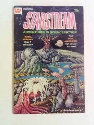 Starstream #4 Whitman 1976 Fn Isaac Asimov Robert Bloch Poul Anderson Jack Abel - Image 1 of 4