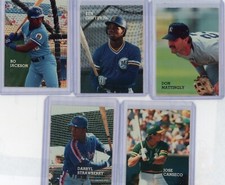 10 Card Set Sealed - 1989 Pacific Cards and Comics Baseballs Best Three