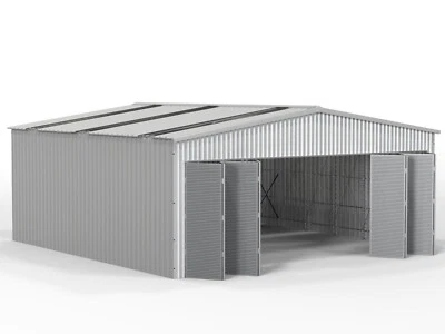 Aircraft Hangar Steel Building Insulated Steel Airplane Hangar Plane Shelter - Image 1 of 4