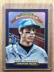 2020 Panini Donruss Diamond Kings 452/650 Christian Yelich #5