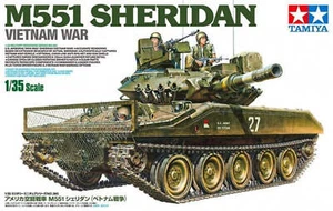 Tamiya 1/35 Tamiya US Sheridan Tank M551 Nam Plastic Model Kit - Picture 1 of 1