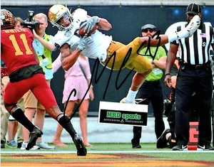 REIMPRESIÓN de Chase Claypool firmada autografiada foto 8x10 Notre Dame irlandesa GRAN CAPTURA - Imagen 1 de 1