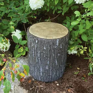 Faux Oak Tree Stump Decorative Cover for Fixtures, Electrical Boxes, Seat, Table - Picture 1 of 6
