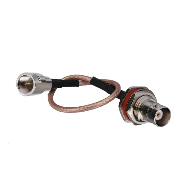 BNC Jack female bulkhead to FME plug RF pigtail cable RG316 15cm for Wireless - Image 1 of 3