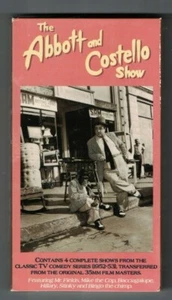 Abbott And Costello Show VHS Sanachie 4 Episodes Uncle Ruppert Lou Bingo - Picture 1 of 5