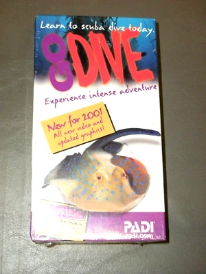Go Dive VHS 2-Tape Box Set New Sealed - Image 1 of 2