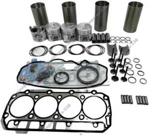 Overhaul Rebuild Kit for Yanmar 4TNE98 Engine Atlas Copco QAS38 Kohler 32EOZ - Picture 1 of 2